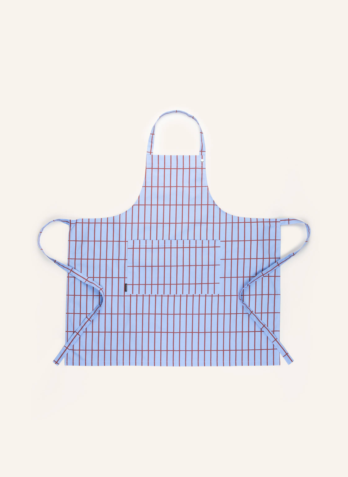 Image of Marimekko Schürze Pieni Tiiliskivi blau