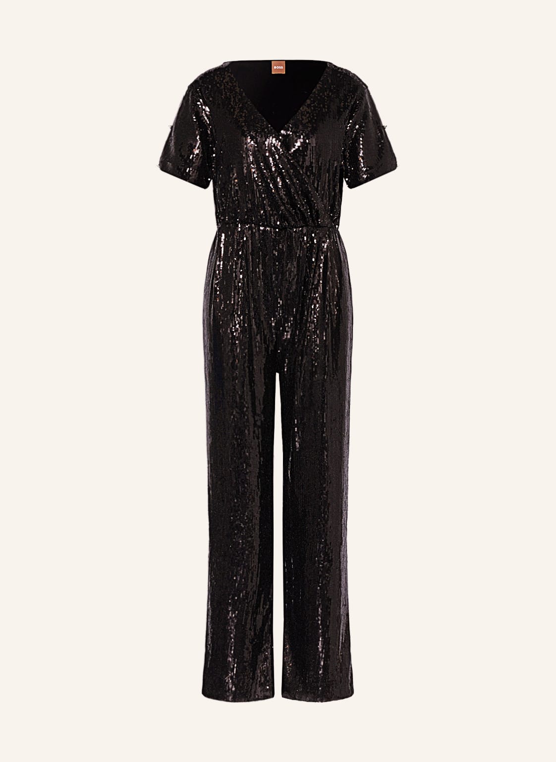 Image of Boss Jumpsuit Eseca Mit Pailletten schwarz