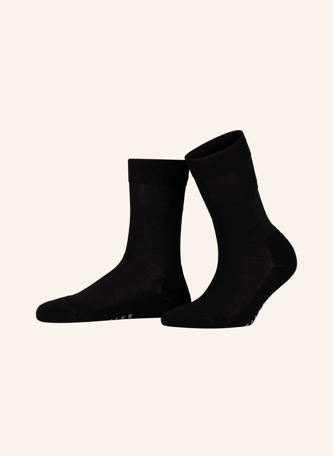 Image of Falke Socken Climawool schwarz