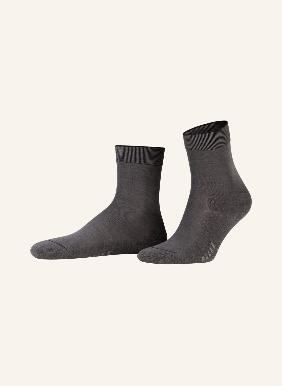 Image of Falke Socken Climawool grau