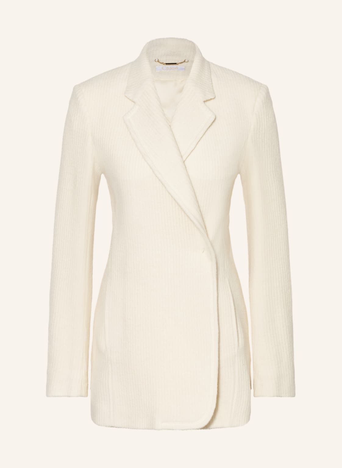 Image of Chloé Strickblazer weiss