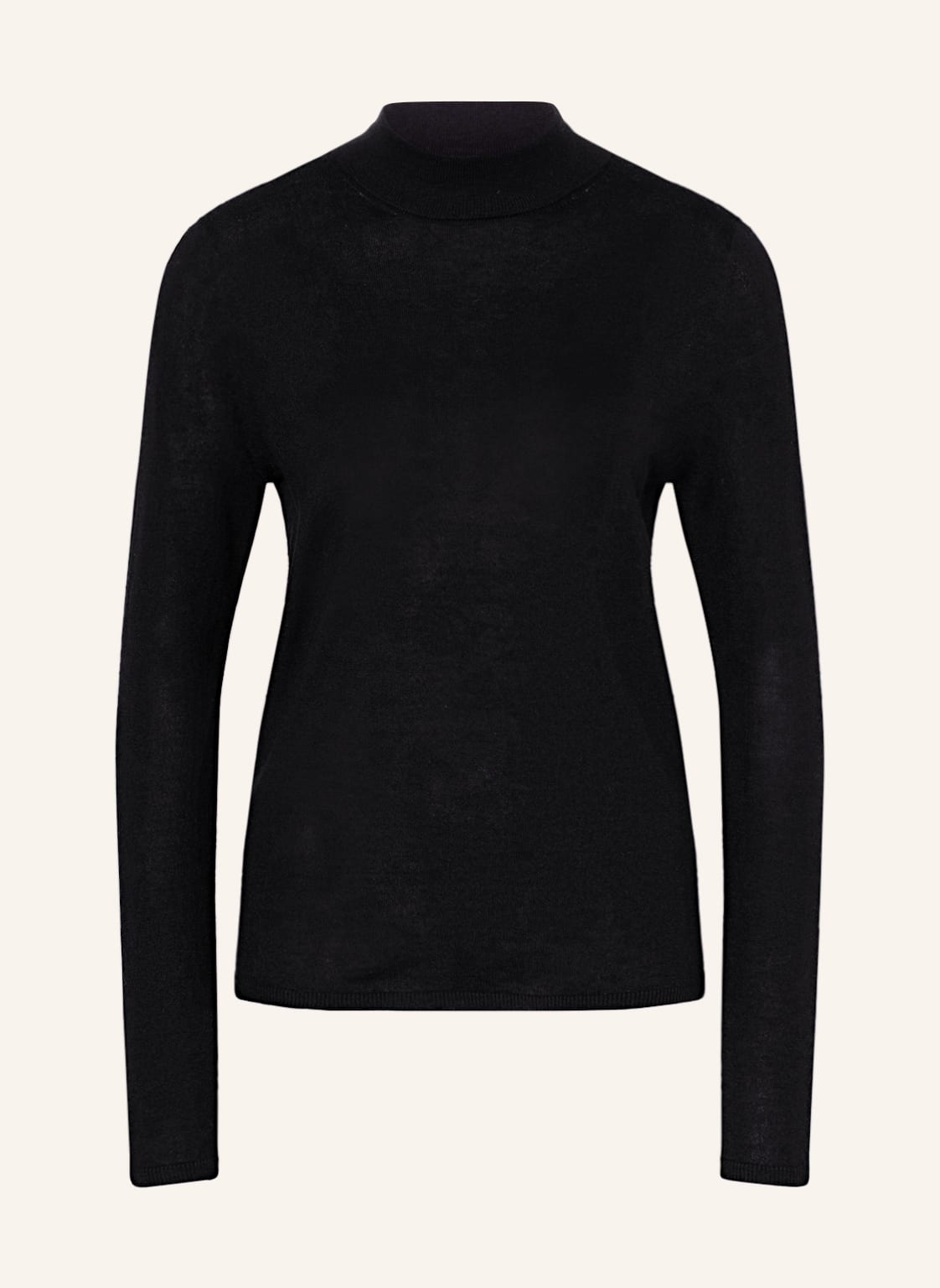 Image of Iris Von Arnim Cashmere-Pullover Ludmilla Mit Seide schwarz