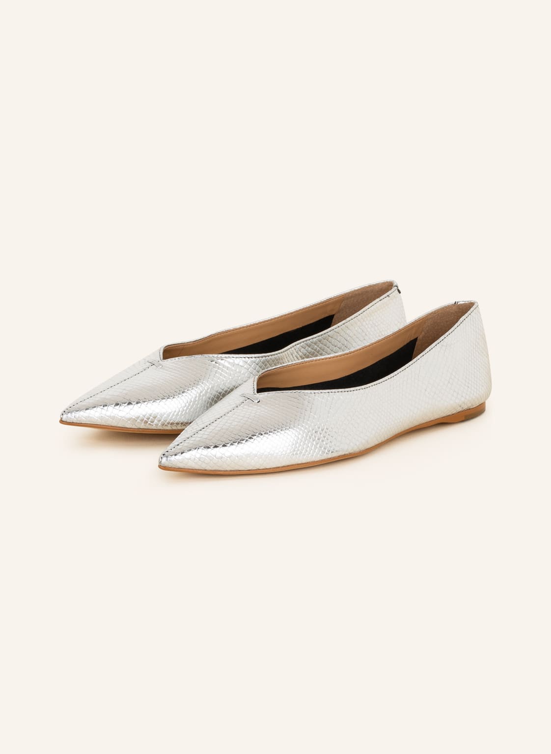 Image of Carrano Ballerinas silber