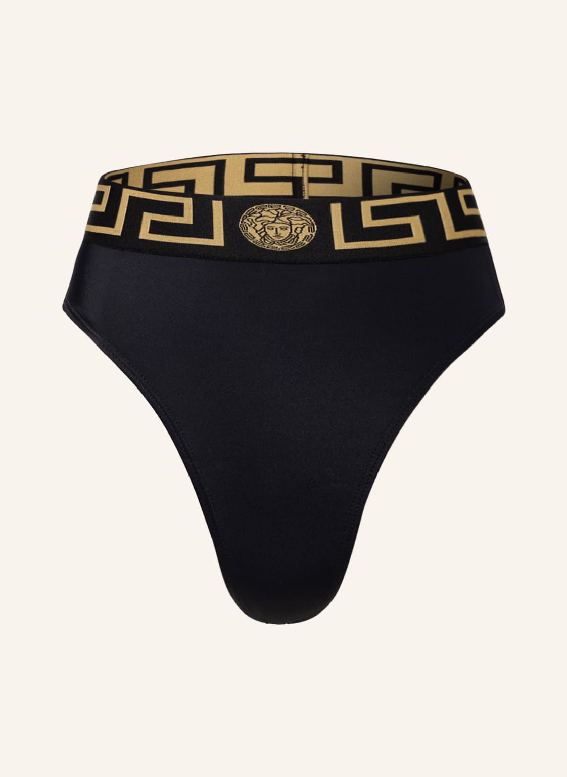 Image of Versace High-Waist-Bikini-Hose schwarz