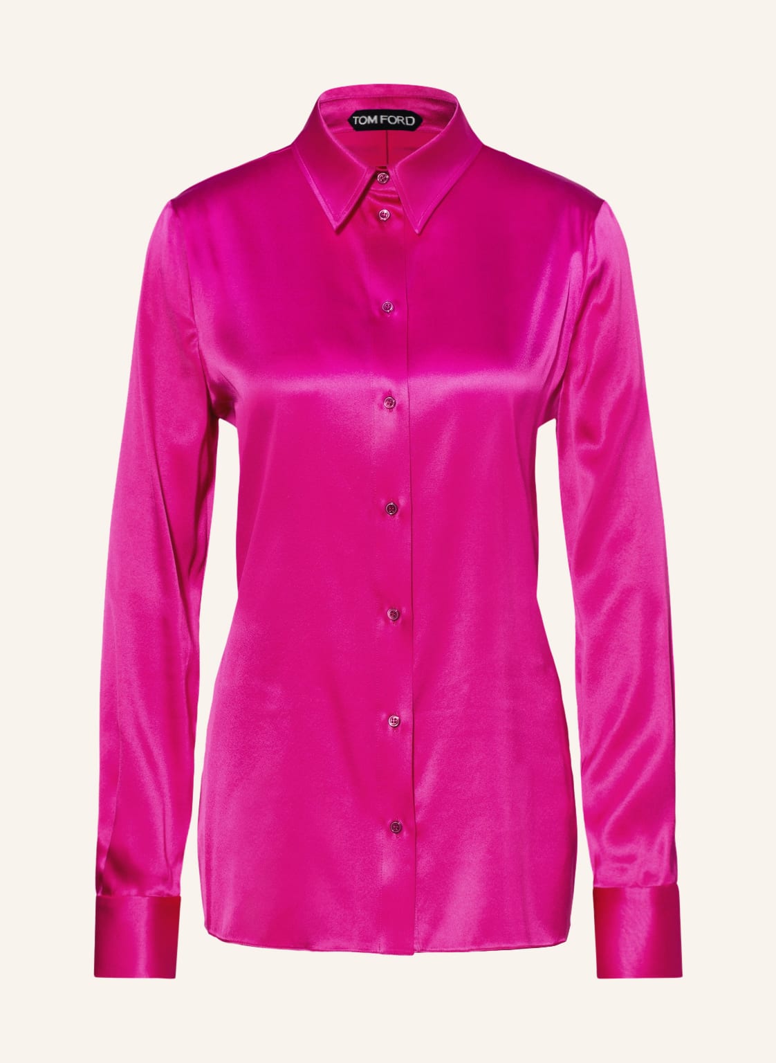 Image of Tom Ford Hemdbluse Aus Seide pink