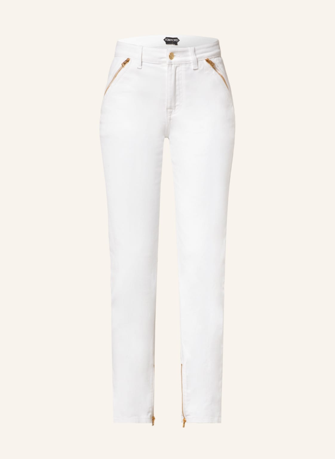 Image of Tom Ford Skinny Jeans weiss