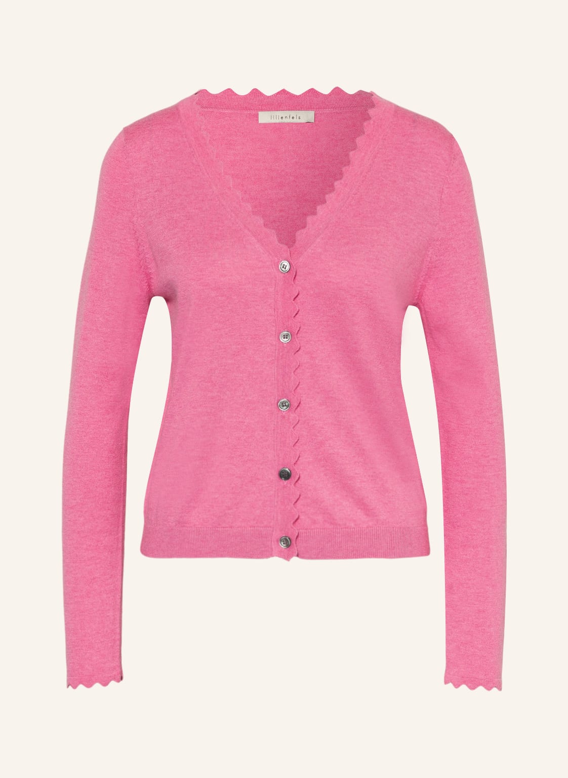 Image of Lilienfels Strickjacke Mit Cashmere pink
