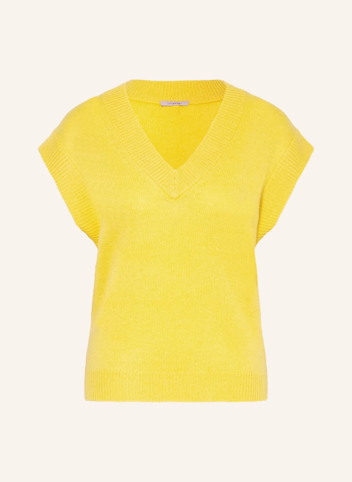 Image of Lilienfels Pullunder Mit Cashmere gelb