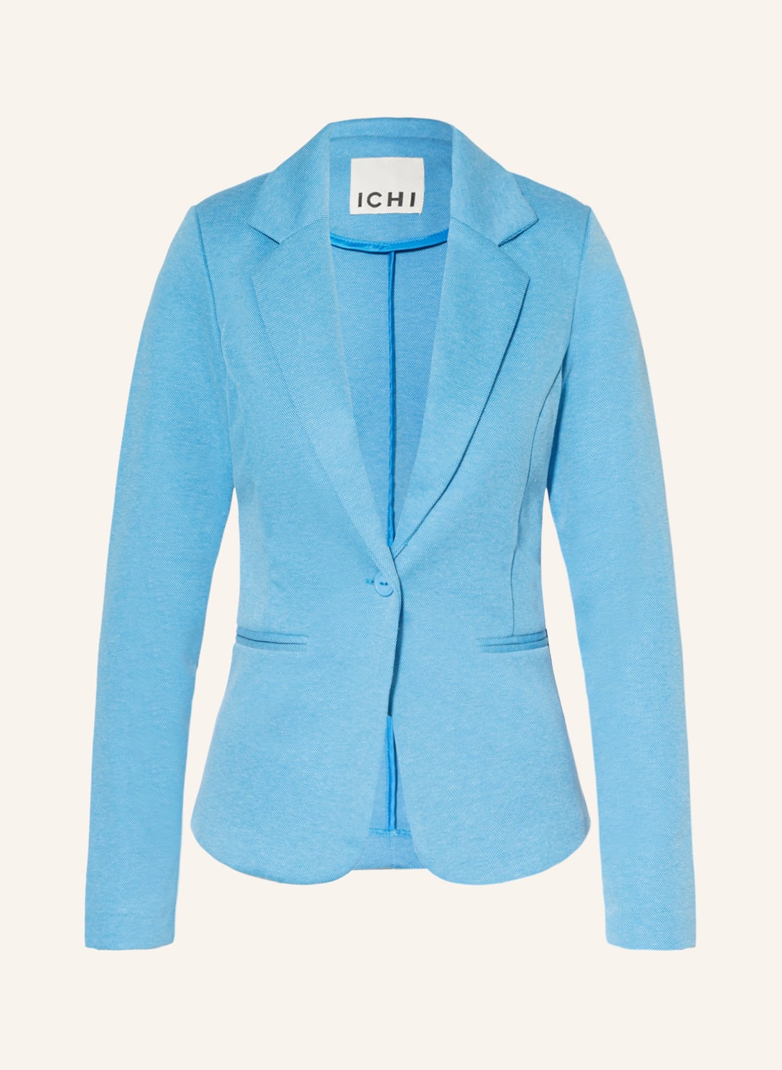 Image of Ichi Piqué-Blazer Ihkate blau