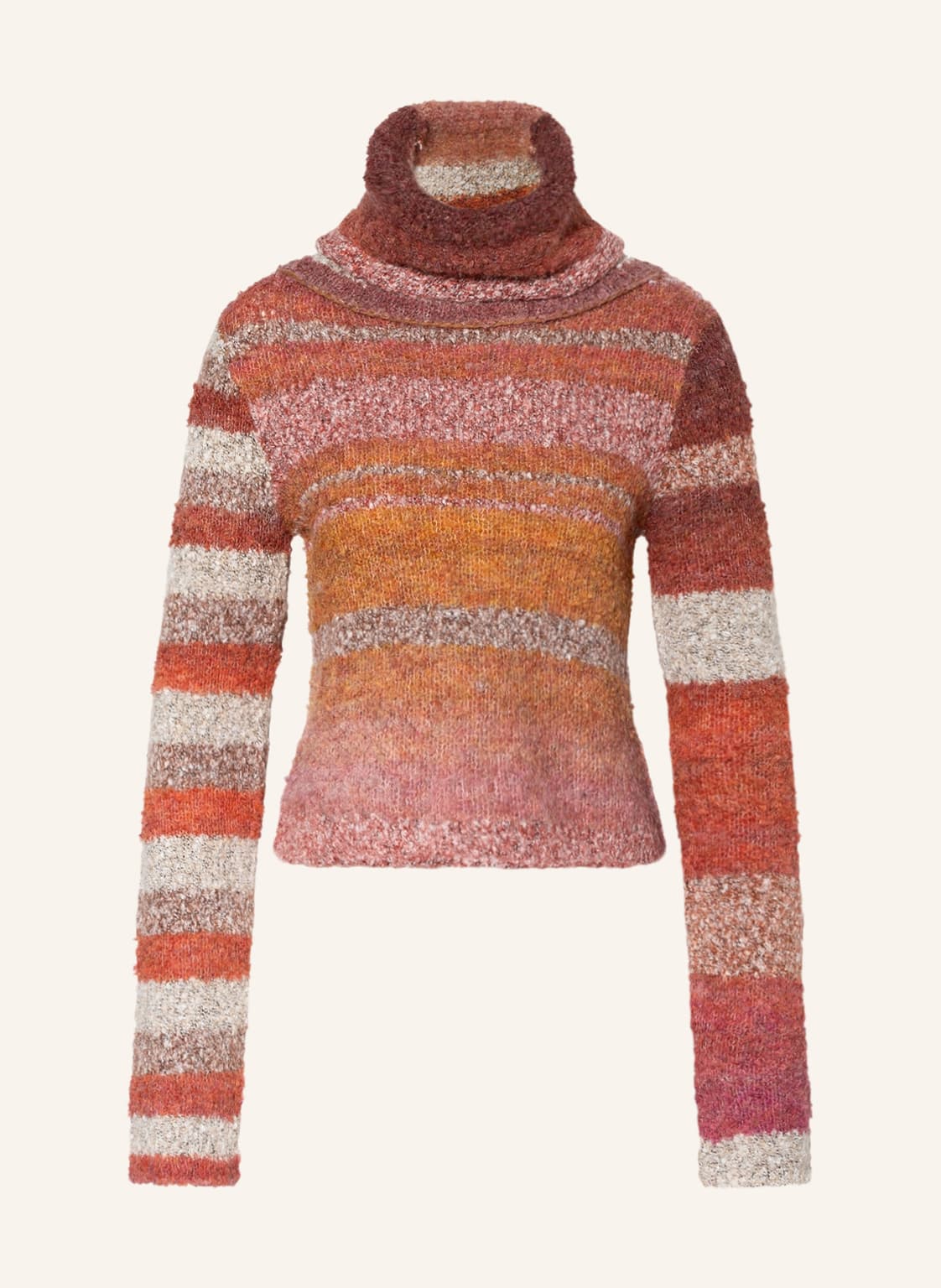 Image of Free People Bouclé-Pullover My Girl rosa