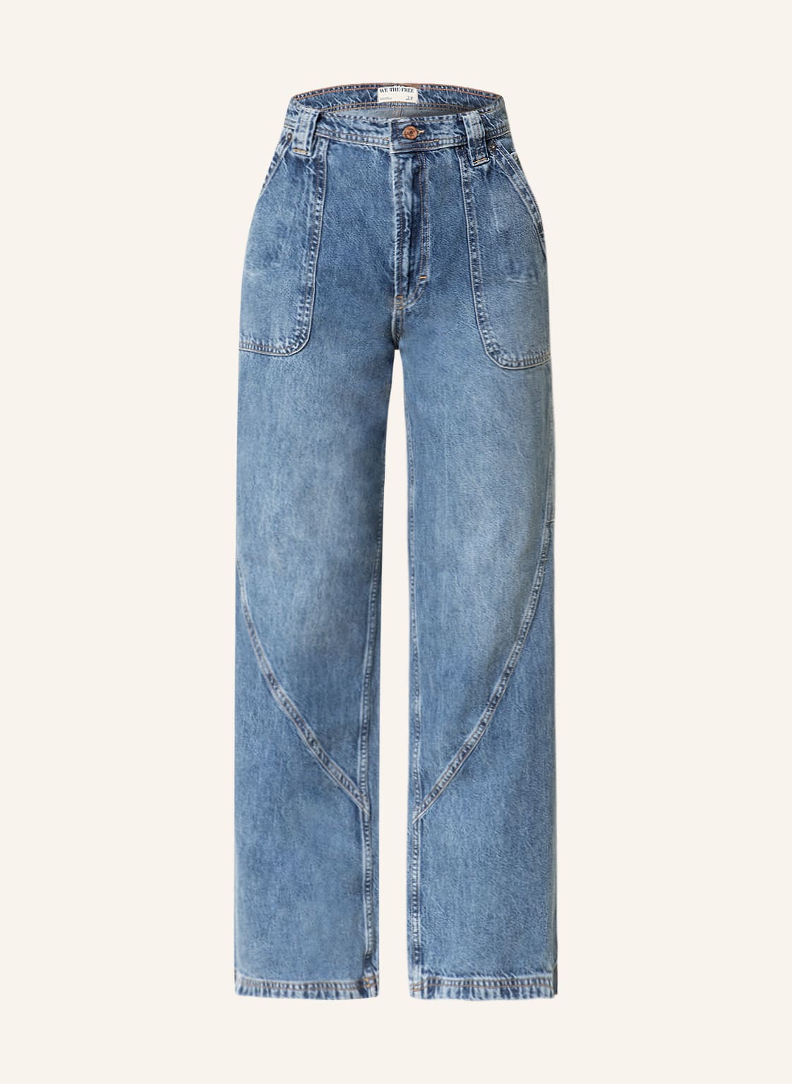 Image of Free People Jeans Haywire blau