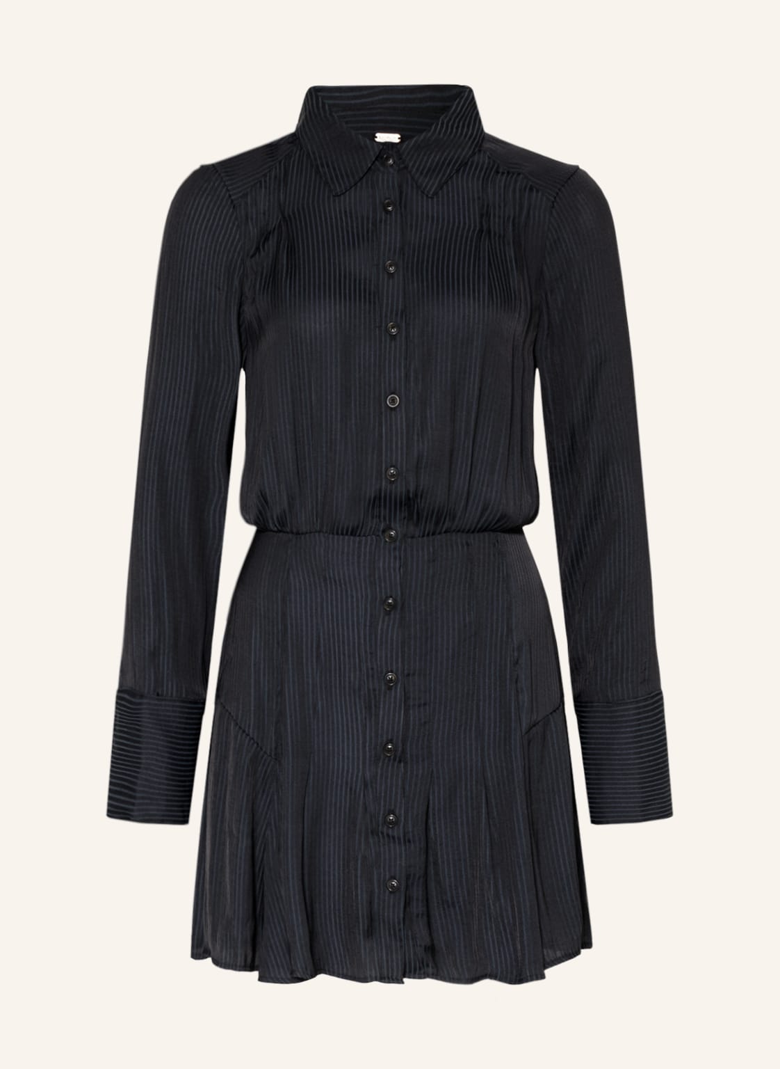 Image of Free People Hemdblusenkleid Everly schwarz