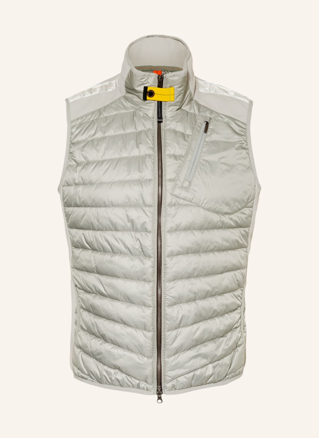 Image of Parajumpers Steppweste Zavier Im Materialmix grau