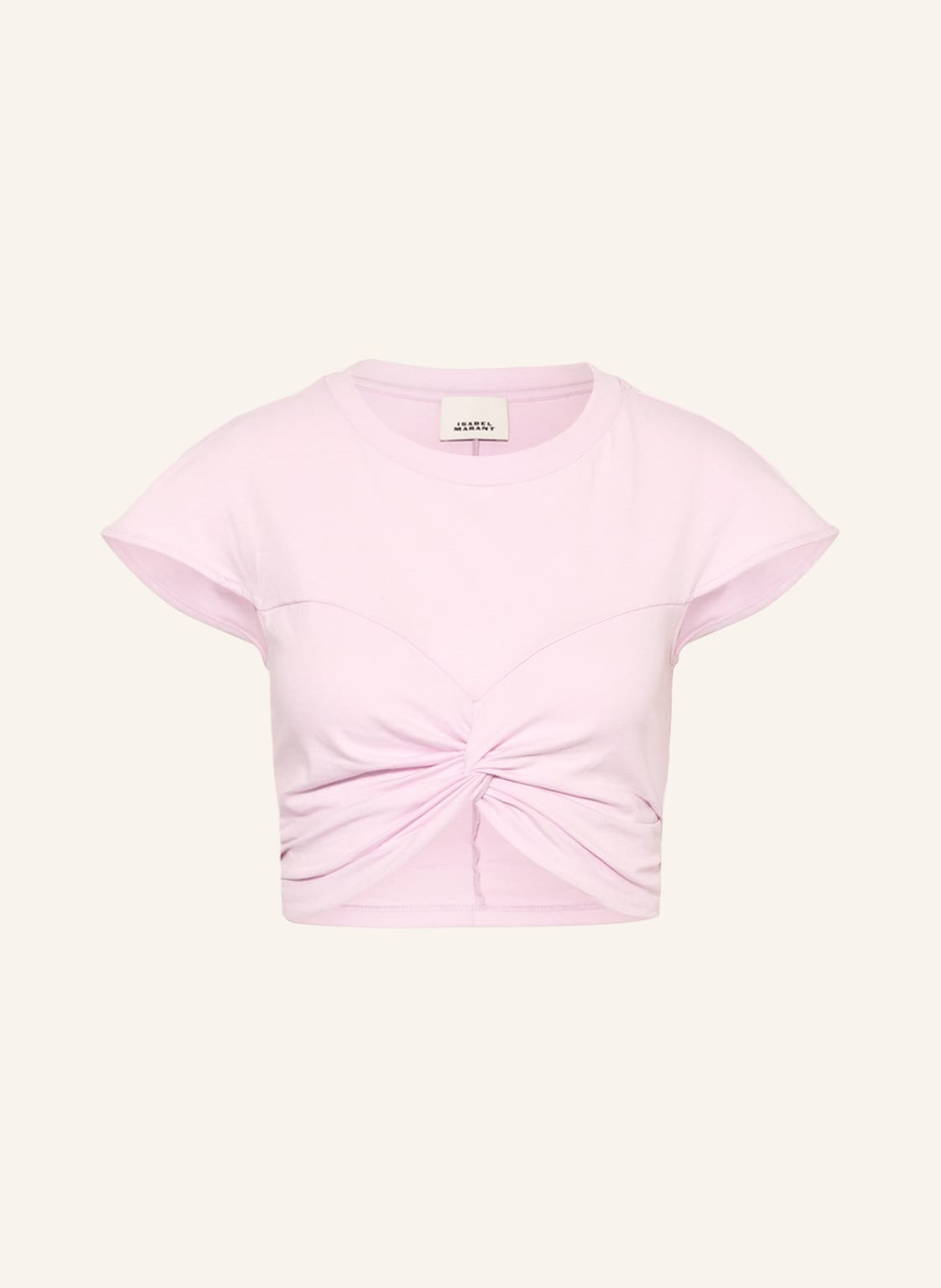 Image of Isabel Marant Cropped-Shirt pink