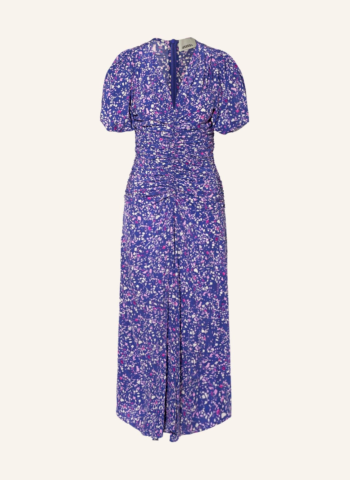 Image of Isabel Marant Seidenkleid Lilia blau