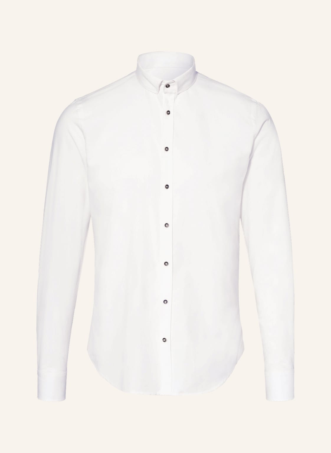 Image of q1 Manufaktur Cordhemd Extra Slim Fit weiss