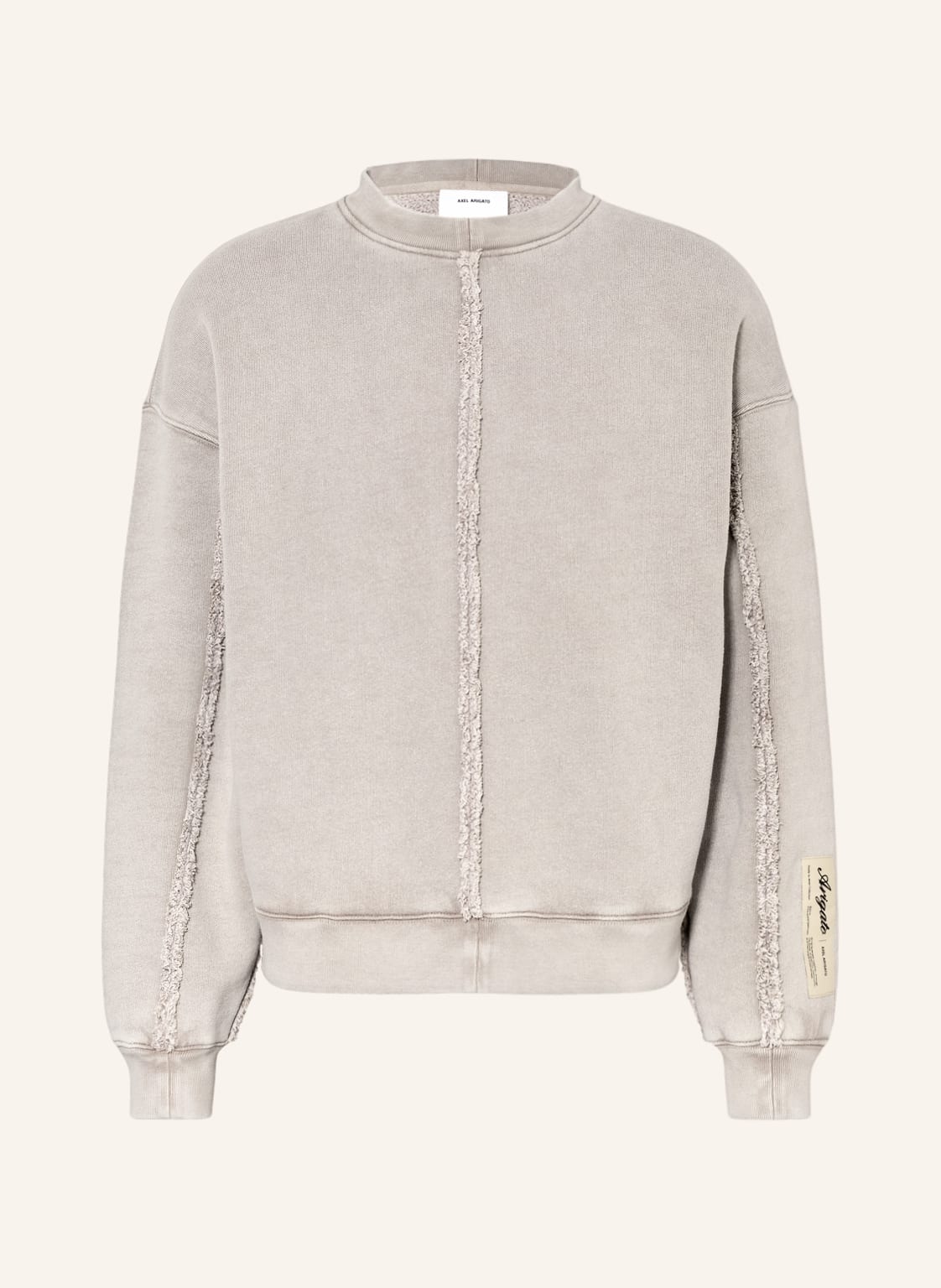 Image of Axel Arigato Oversized-Sweatshirt Chopped grau