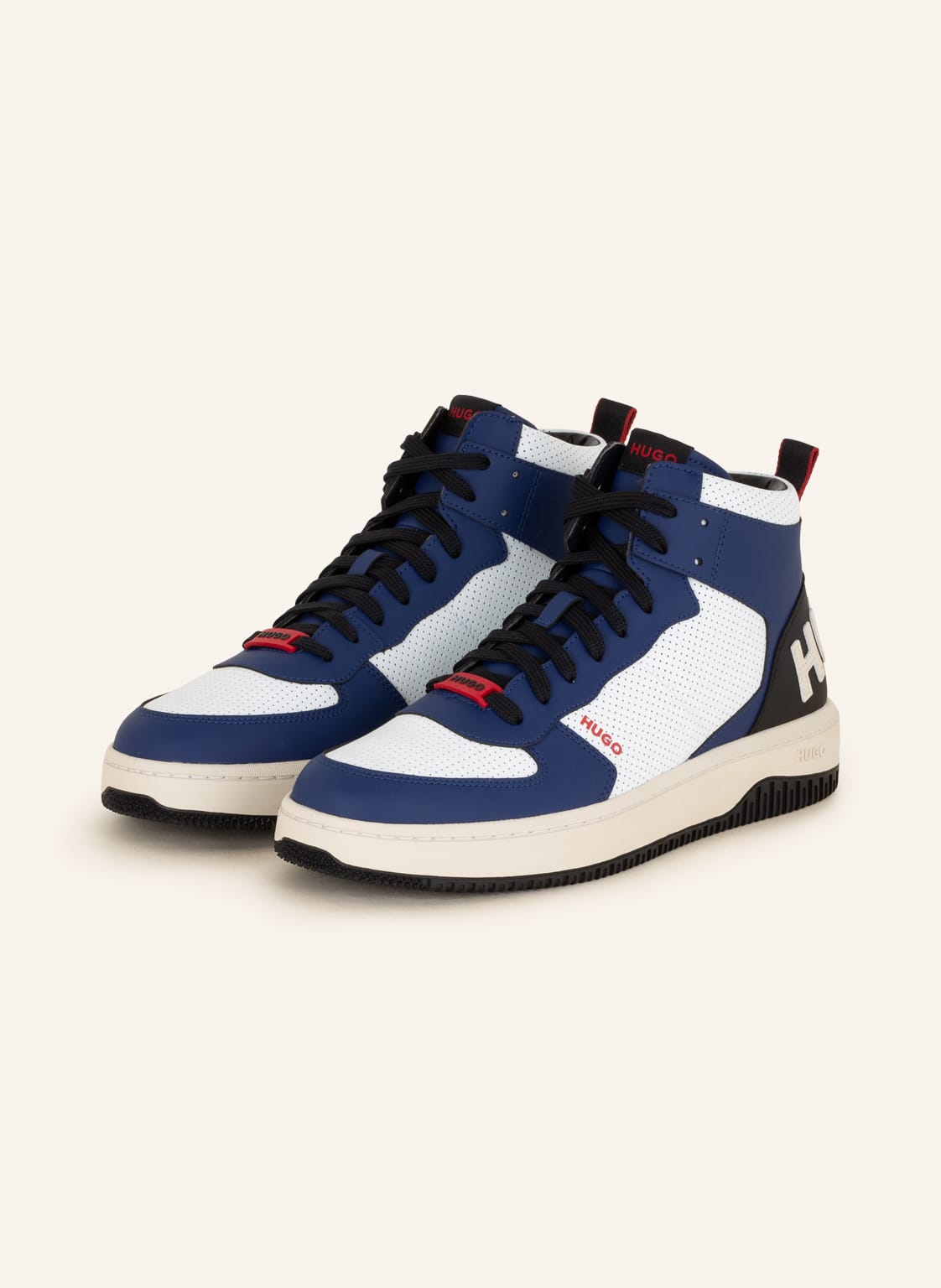 Image of Hugo Hightop-Sneaker Kilian weiss