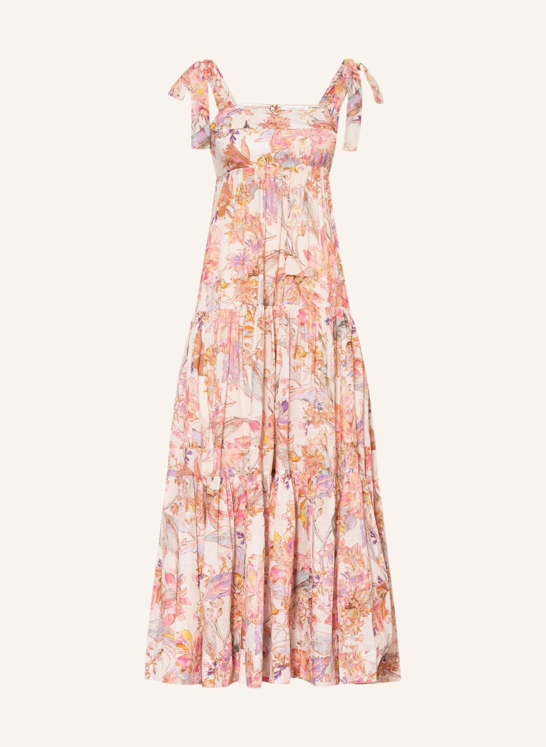 Image of Zimmermann Kleid Cira beige