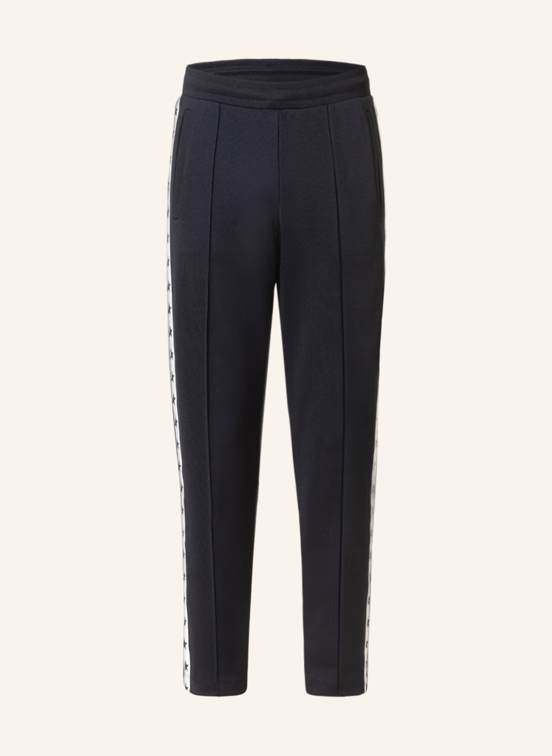 Image of Golden Goose Track Pants Mit Galonstreifen blau