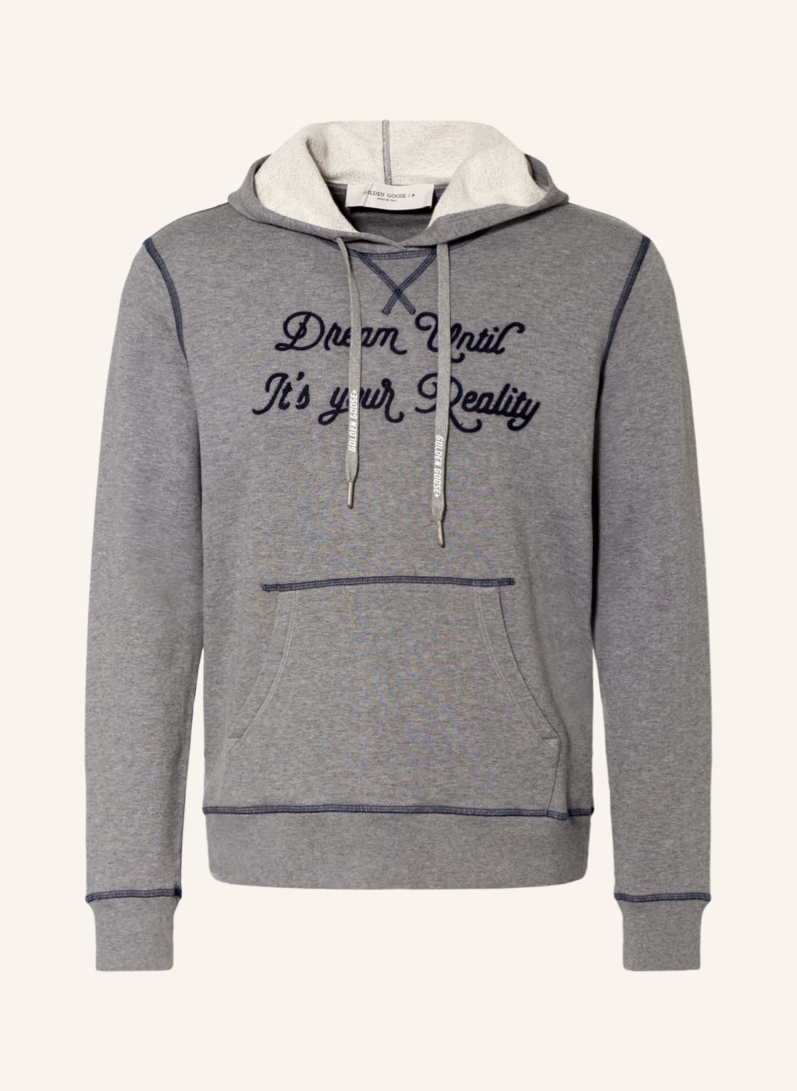 Image of Golden Goose Hoodie Journey grau