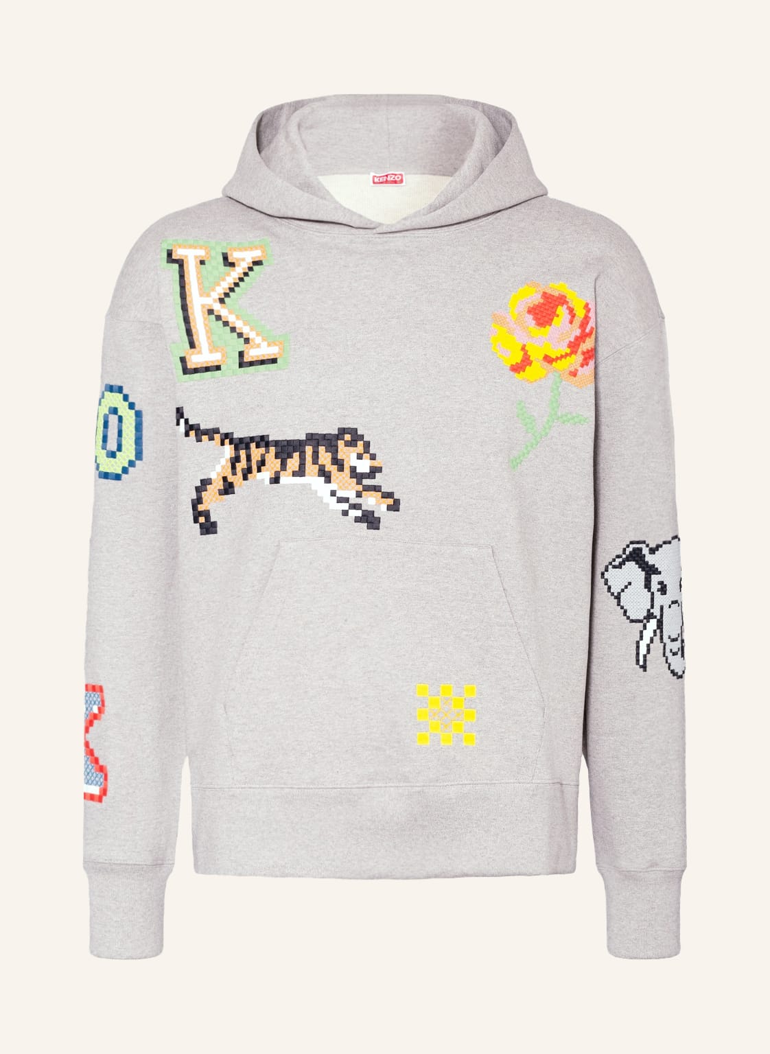 Image of Kenzo Hoodie grau