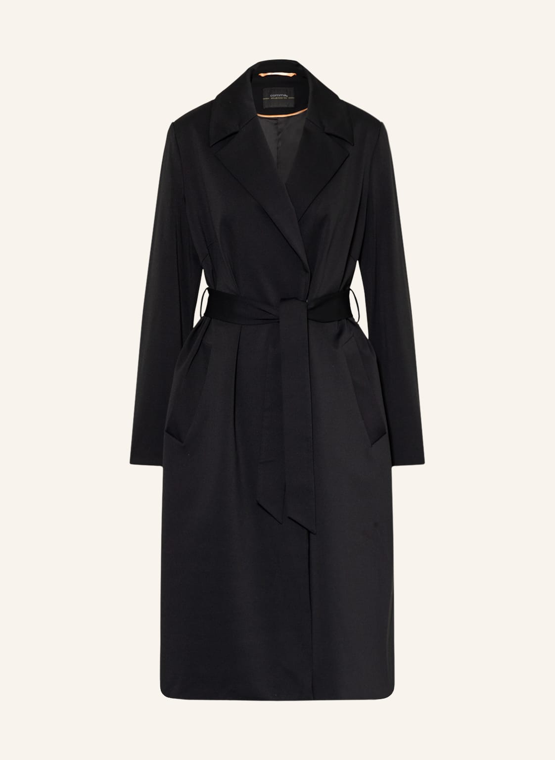 Image of Comma Mantel schwarz