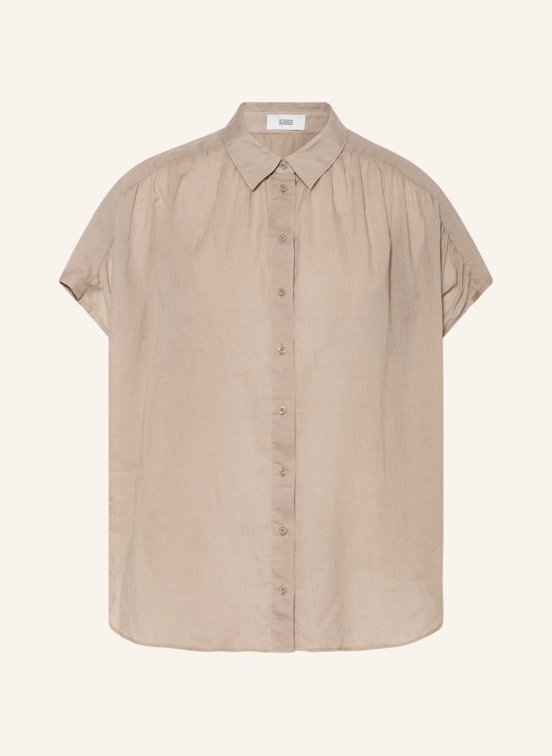 Image of Closed Hemdbluse grau