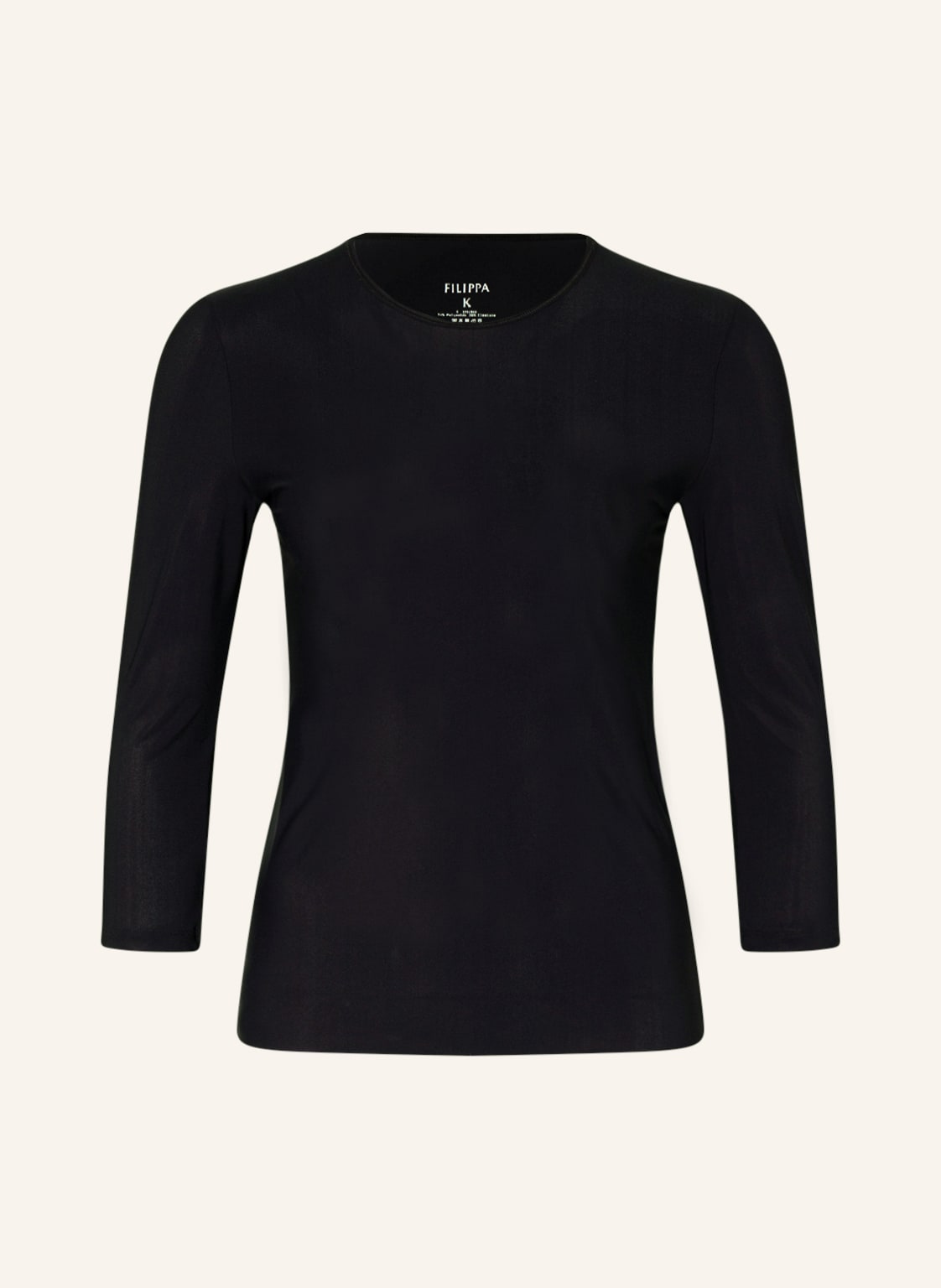 Image of Filippa K Shirt Mit 3/4-Arm schwarz