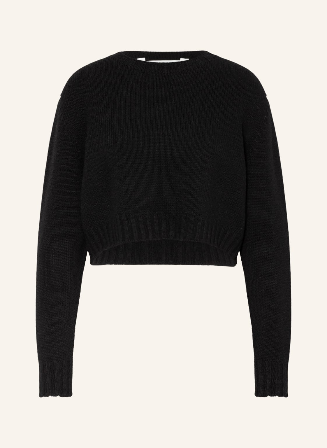 Image of Palm Angels Cropped-Pullover schwarz