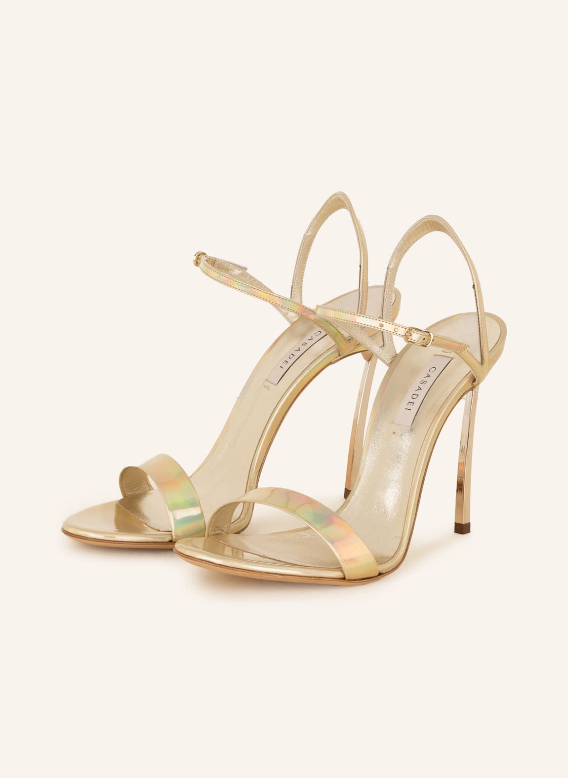 Image of Casadei Sandaletten Blade gold