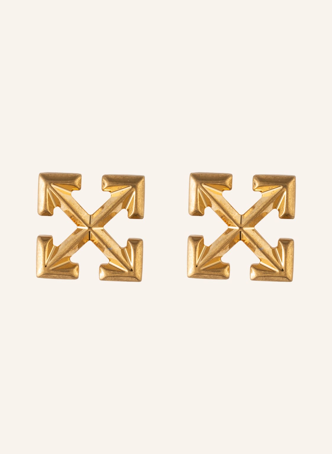 Image of Off-White Ohrstecker Mini Arrow gold