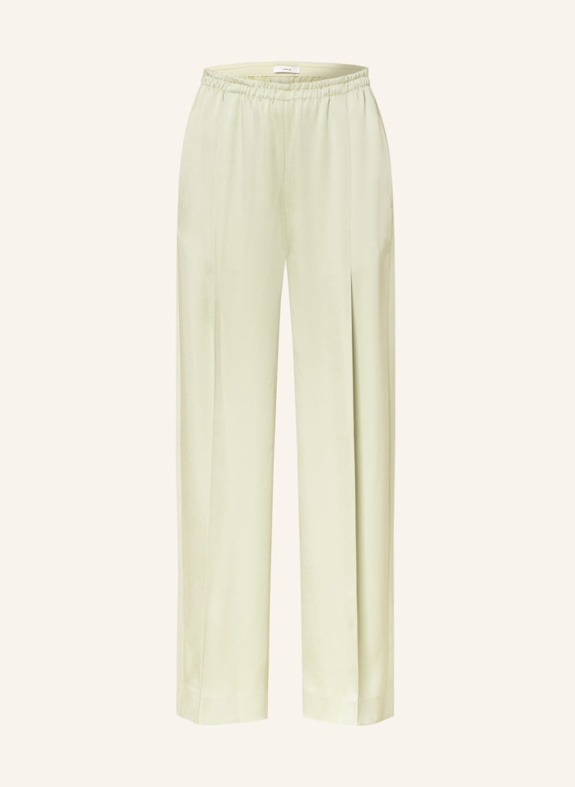 Image of Vince Marlenehose Aus Satin gruen