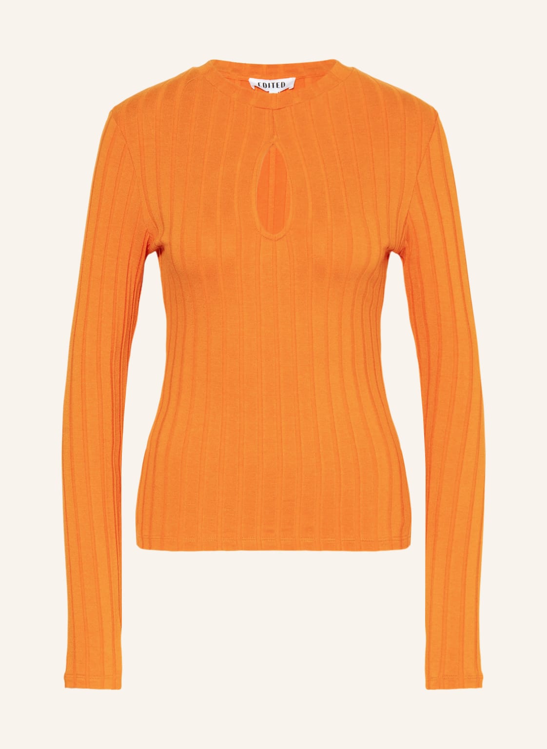 Image of Edited Pullover Charlot Mit Cut-Out orange