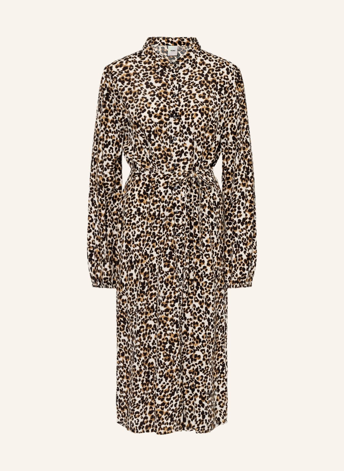 Image of Ichi Hemdblusenkleid Ihelima schwarz