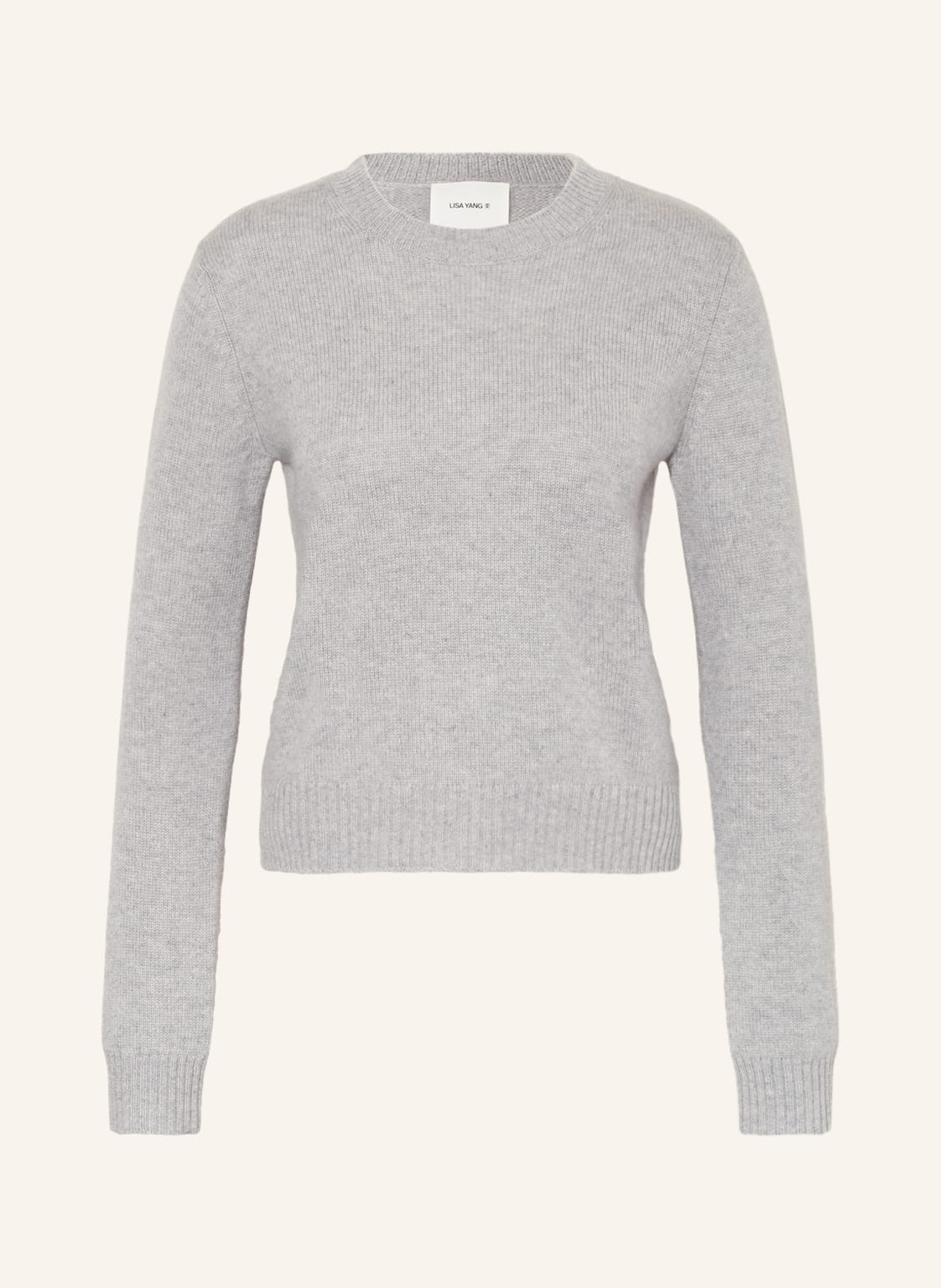 Image of Lisa Yang Cashmere-Pullover Mable grau