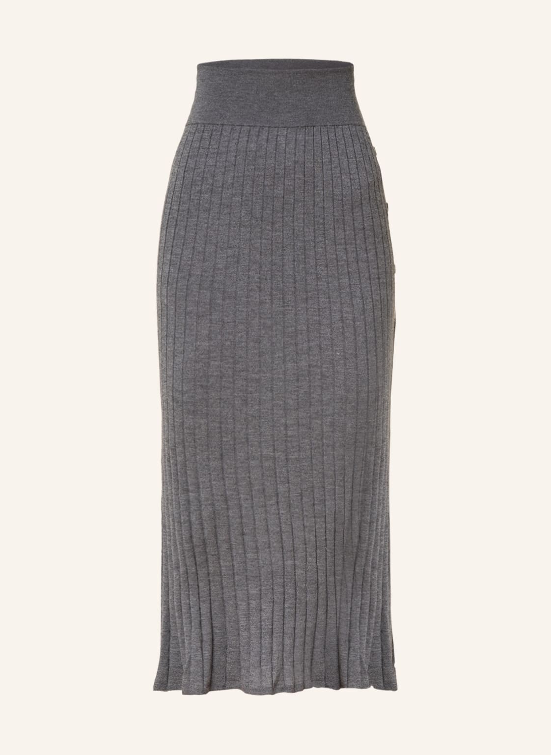 Image of Lisa Yang Strickrock Katie Aus Cashmere grau