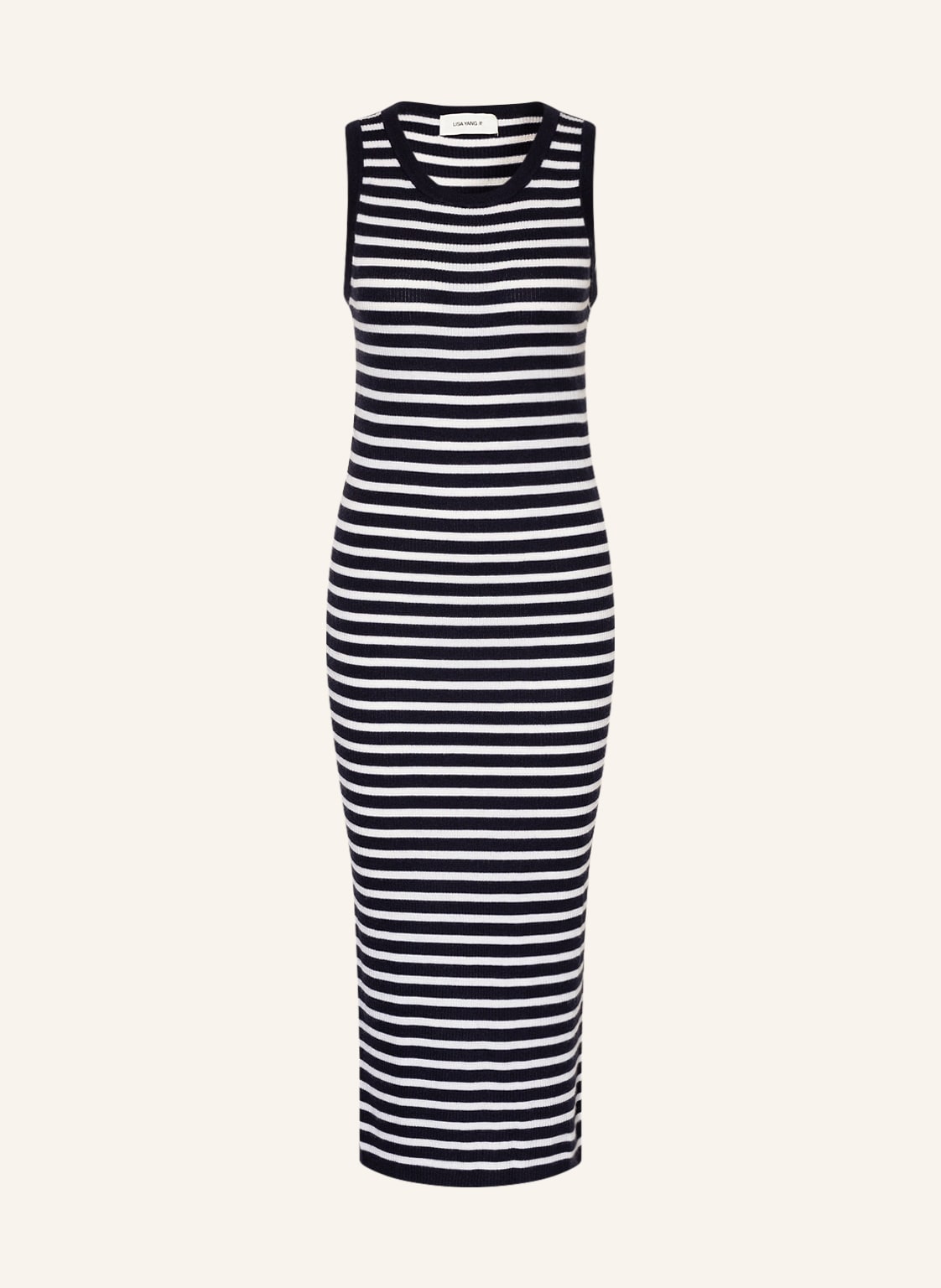 Image of Lisa Yang Strickkleid Nicolette Aus Cashmere blau