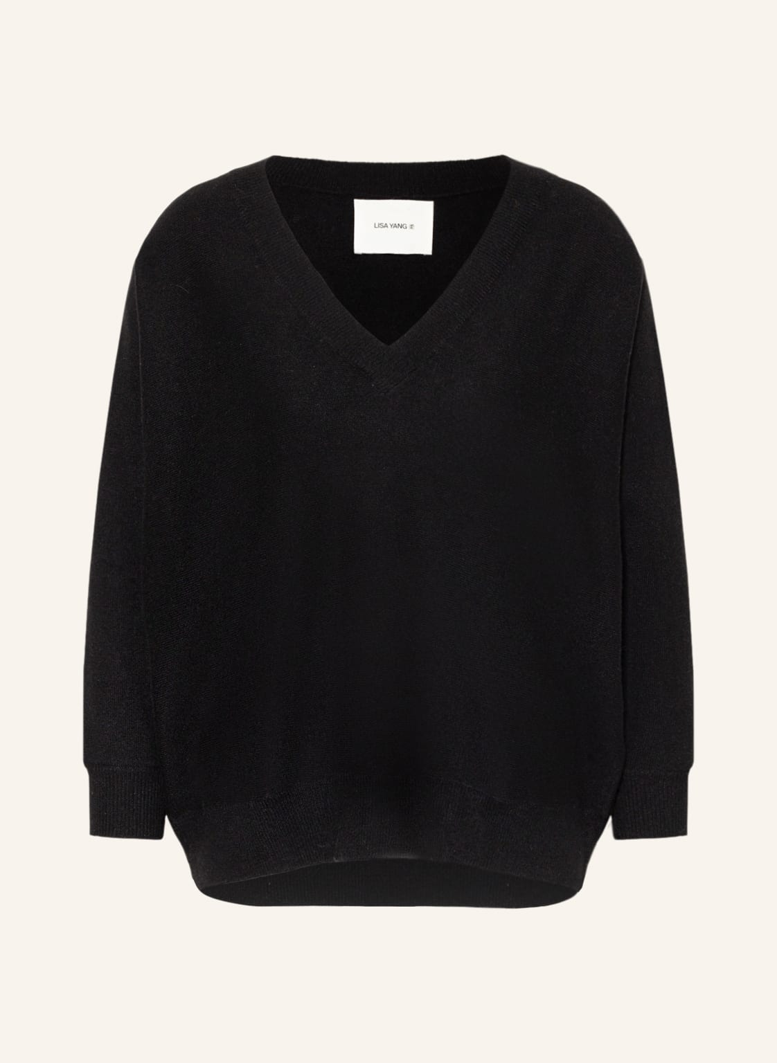 Image of Lisa Yang Cashmere-Pullover Kenny schwarz