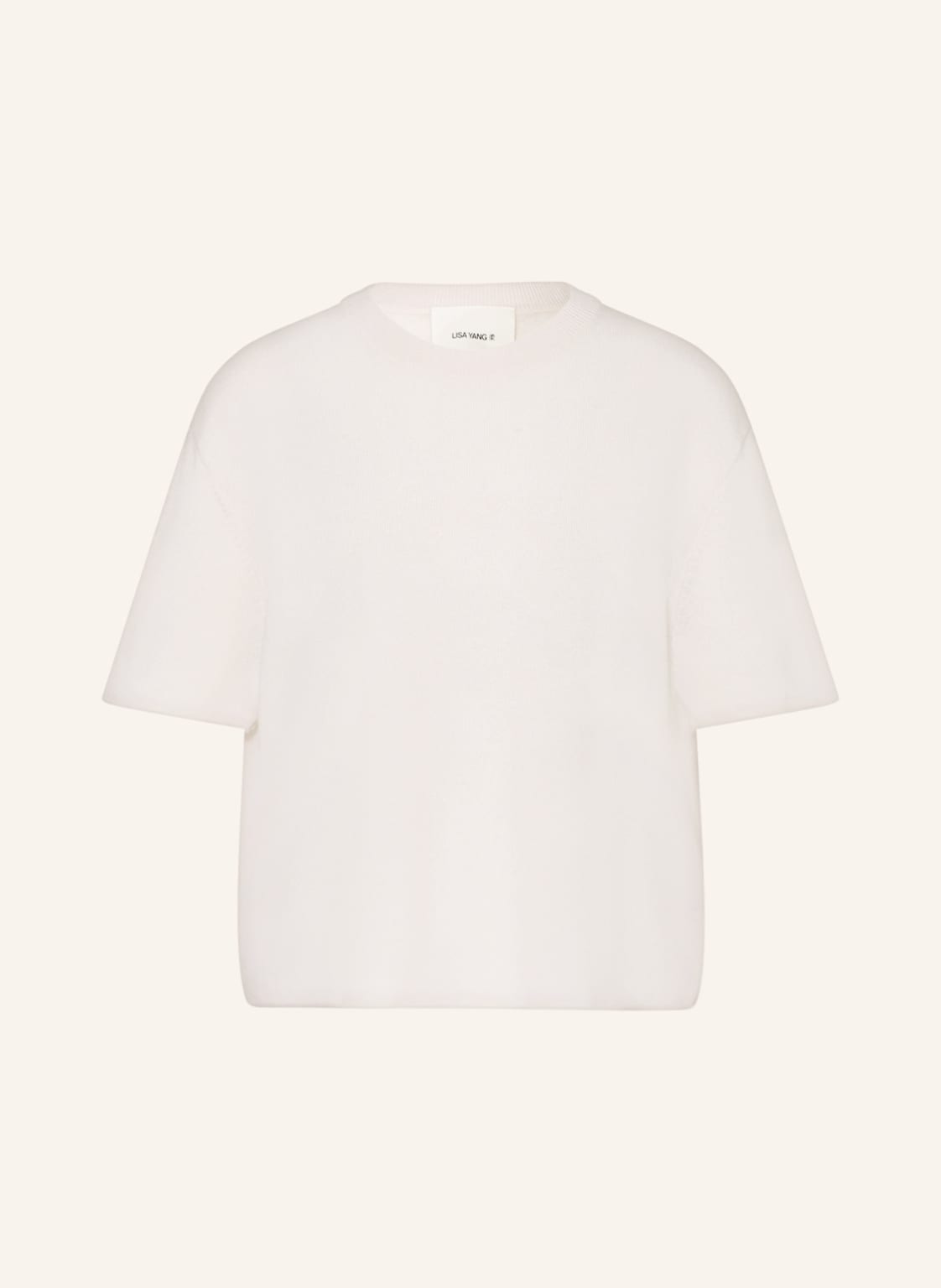 Image of Lisa Yang Strickshirt Cila Aus Cashmere weiss