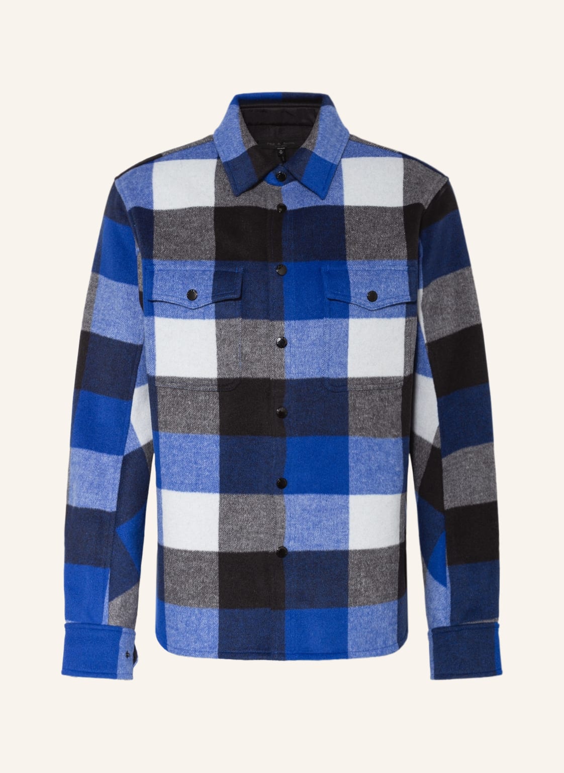 Image of Rag & Bone Overjacket Jack blau