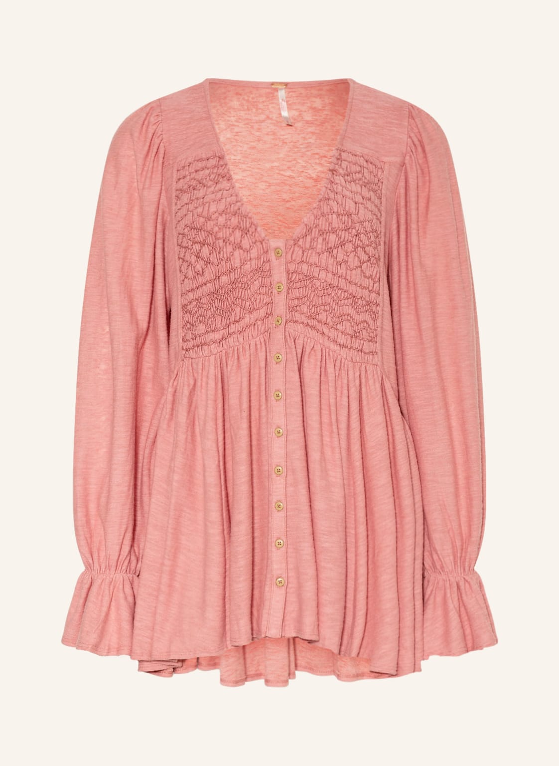 Image of Free People Blusenshirt Don't Call Me Baby rosa