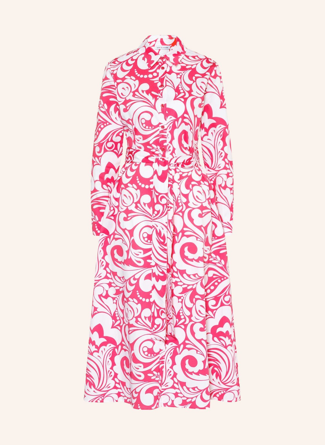 Image of Mrs & Hugs Hemdblusenkleid pink