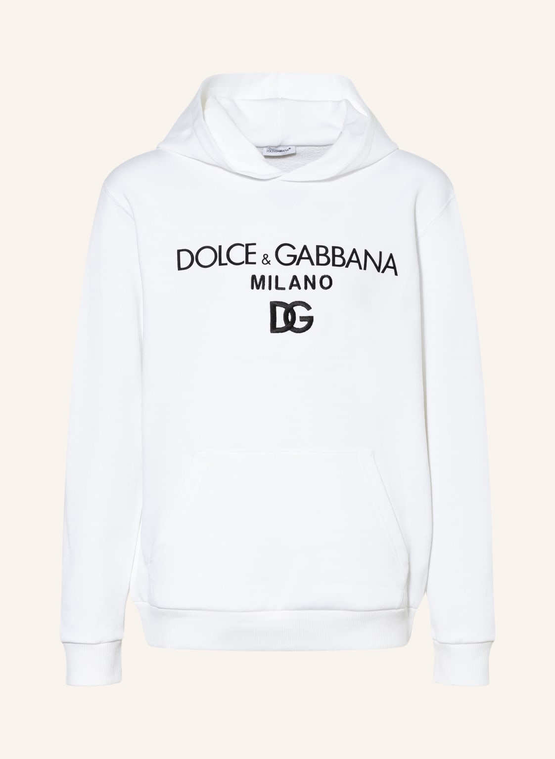 Image of Dolce & Gabbana Hoodie weiss