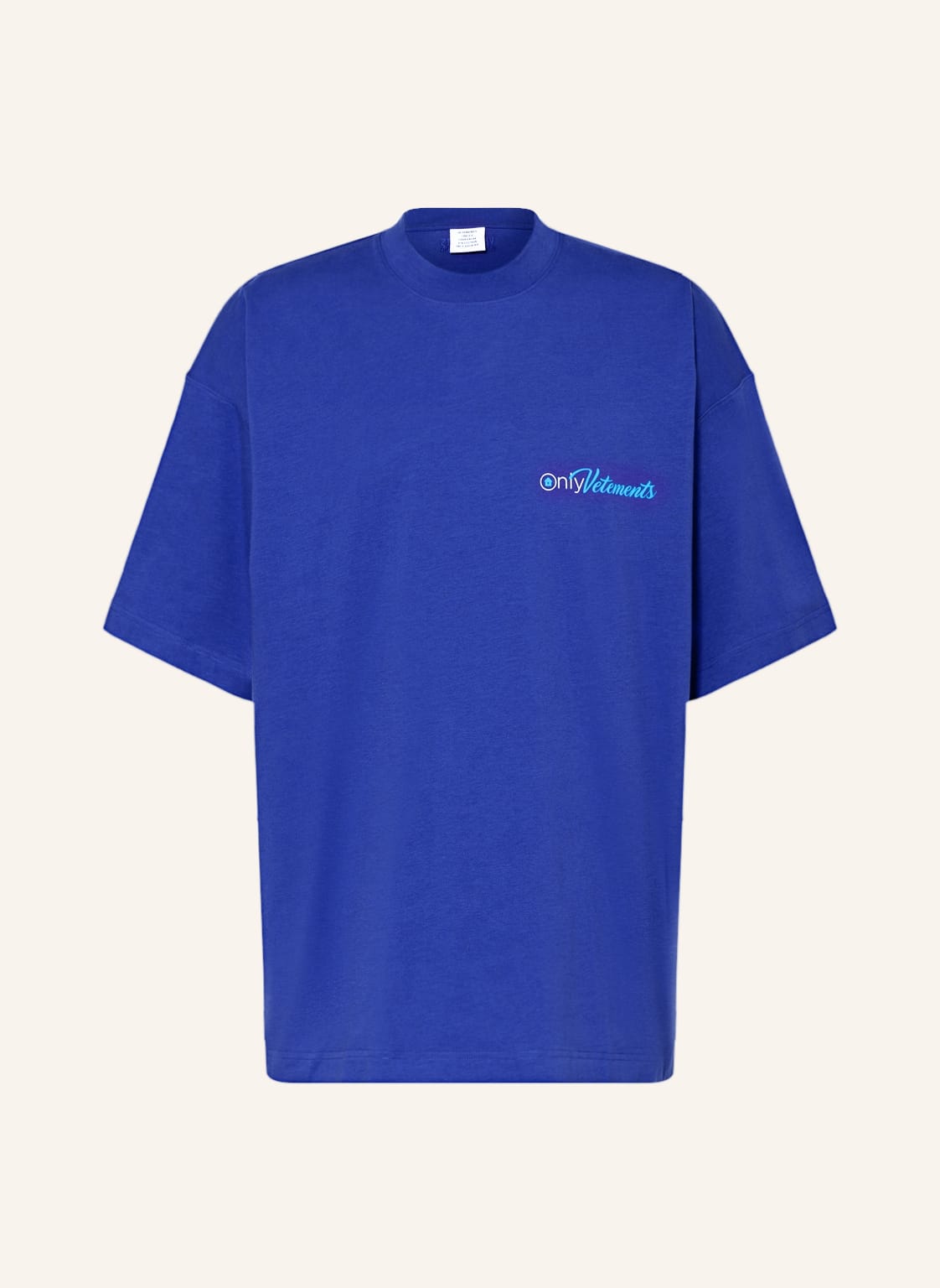 Image of Vetements T-Shirt blau