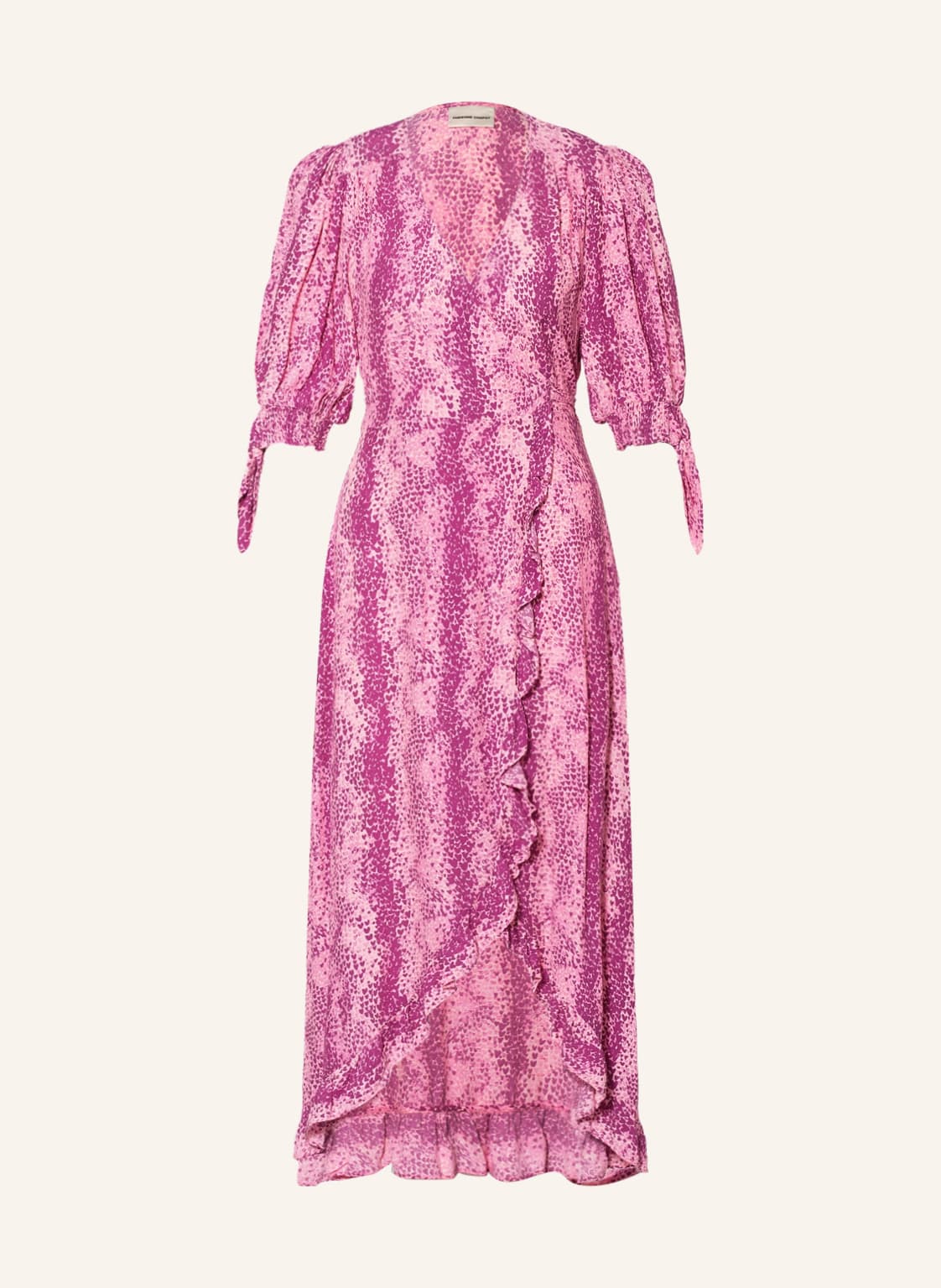 Image of Fabienne Chapot Wickelkleid Channa pink