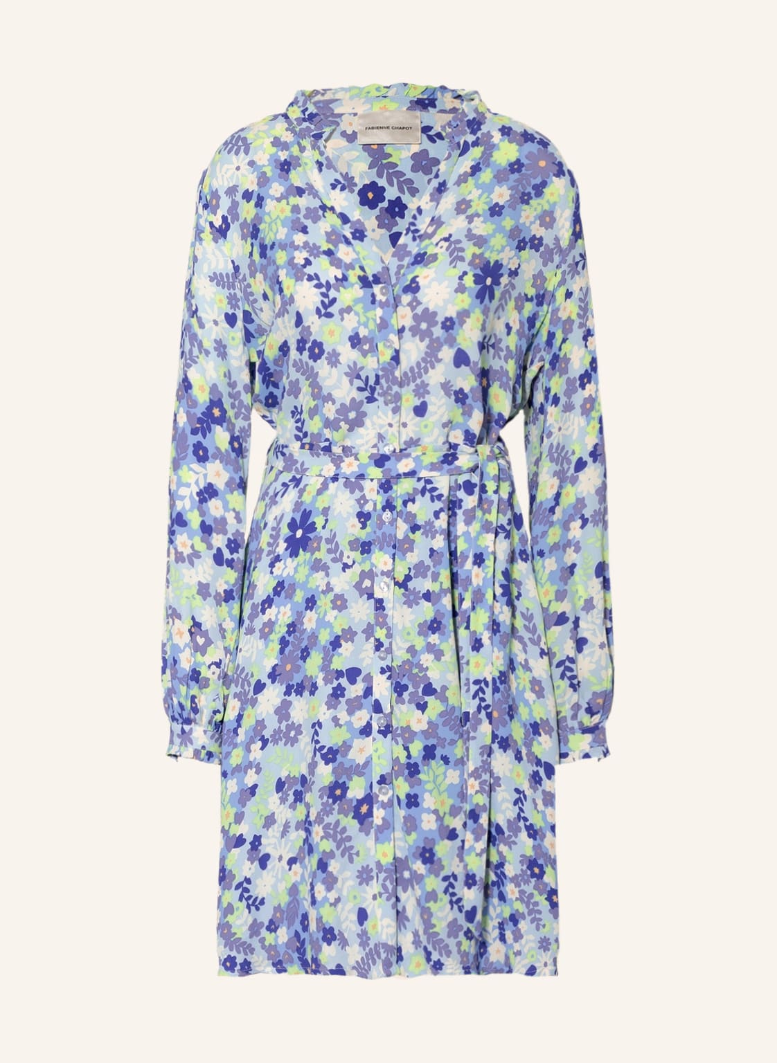 Image of Fabienne Chapot Kleid Dorien blau