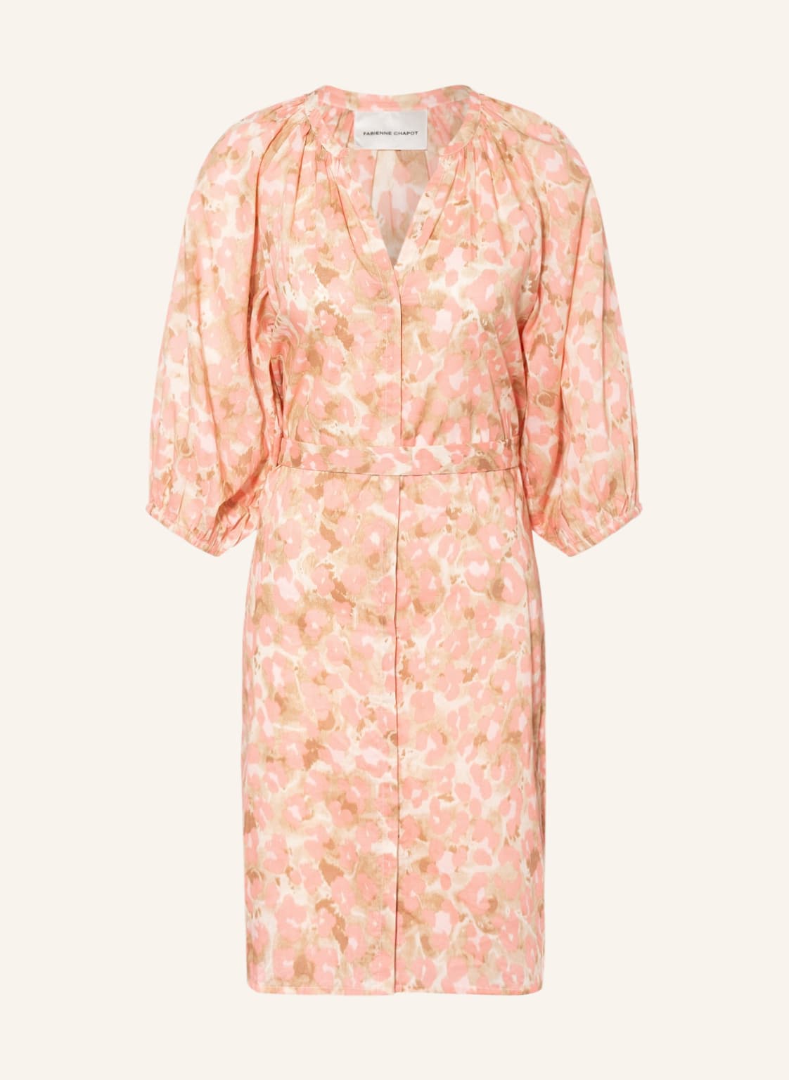 Image of Fabienne Chapot Kleid Clipper Mit 3/4-Arm beige