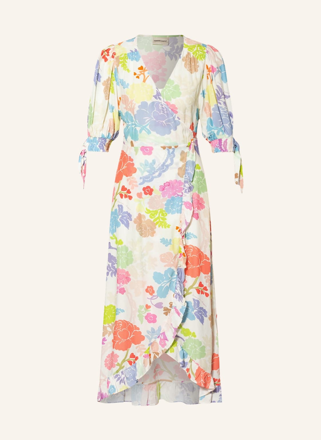 Image of Fabienne Chapot Wickelkleid Channa weiss