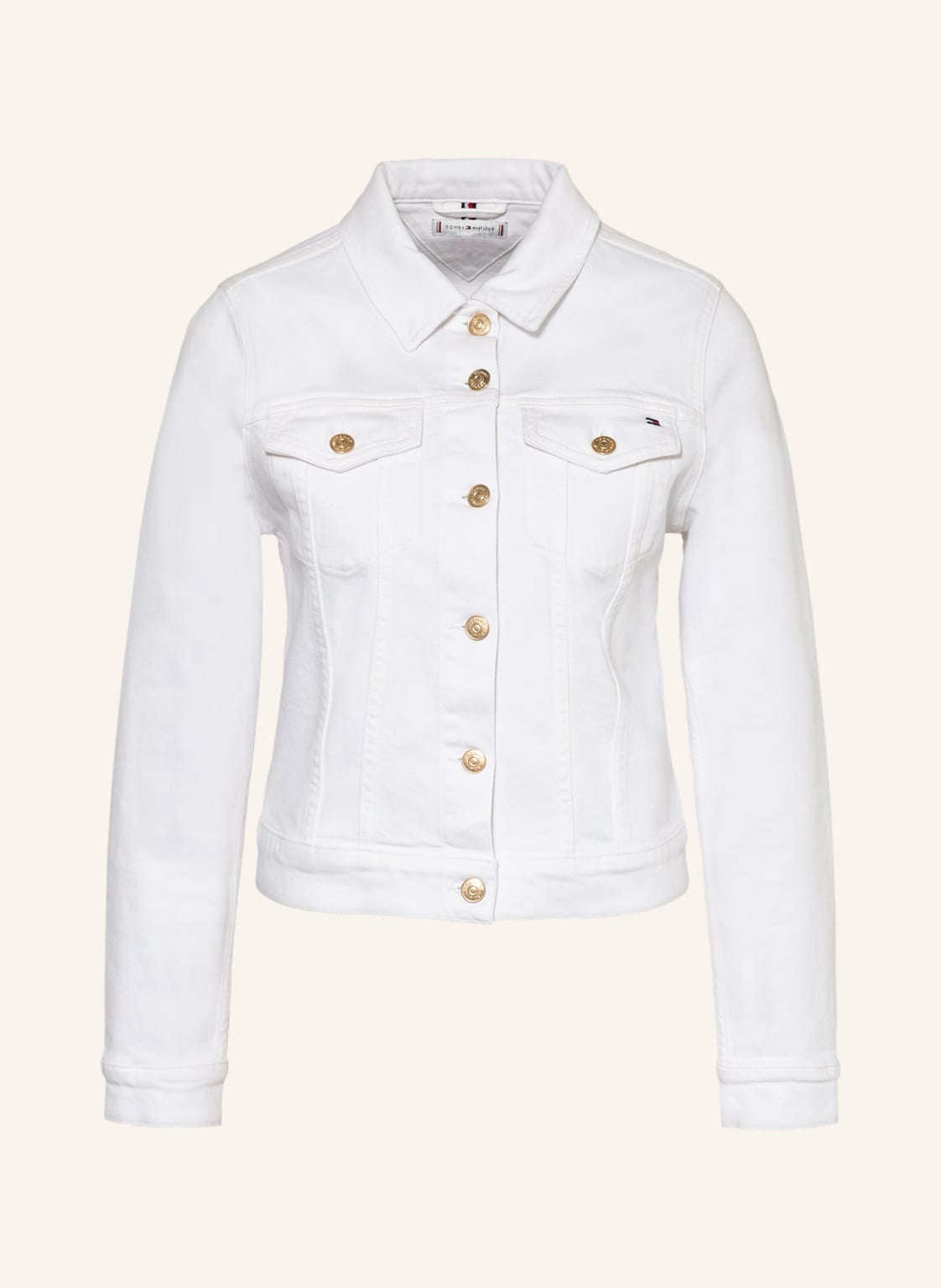 Image of Tommy Hilfiger Jeansjacke weiss